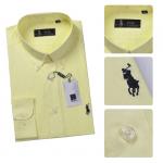 ralph laure hommes mode chemises manches longues 2013 polo bresil poney coton jaune